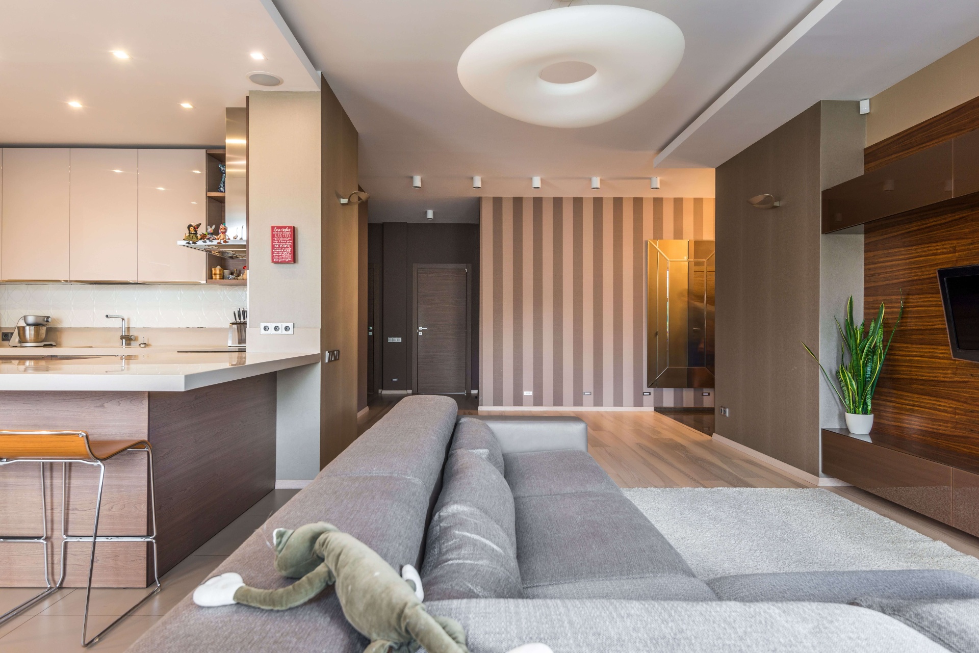 A finished interior — the moment buyer commitment becomes legally binding